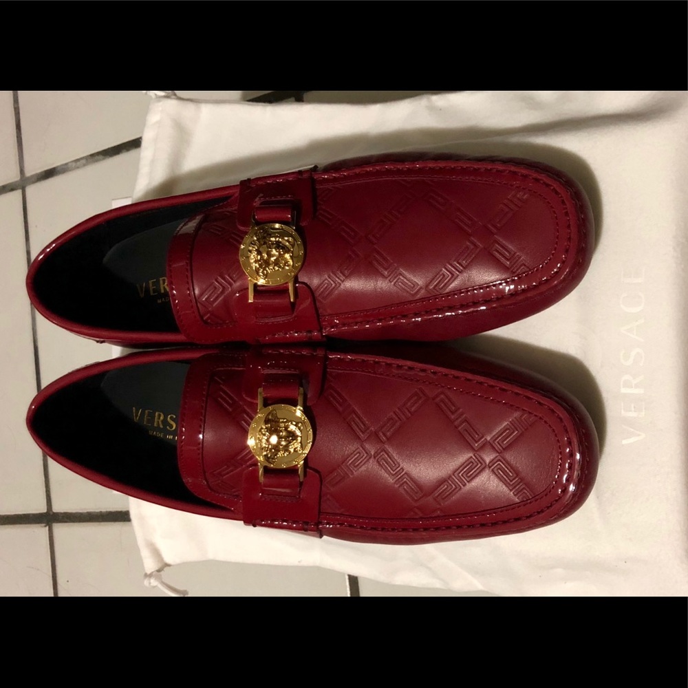 Versace PSC Unique car shoes loafers